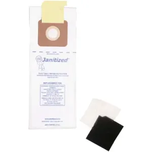 JANITIZED JAN-CMPRO-2(10) Filter Bag, 10 PK | CR4YTE 310W79