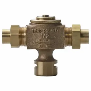 JAY R. SMITH MFG. CO 2699-1LF Drain Traps, 1/2 Inch Pipe Dia, Brass, Bronze, Sweat, 4 1/4 Inch Length | CR4YZA 45DT34