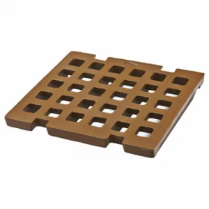 JAY R. SMITH MFG. CO 2710G Trench Drain Grate, Cast Iron, Black, Drop In | CR4YYG 45DT35