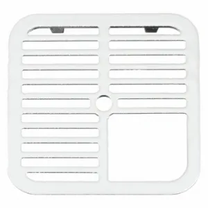 JAY R. SMITH MFG. CO 3420G-13 Floor Drain Grid, Cast Iron, White, Spring Like Prongs | CR4YXX 45DT40