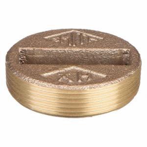 JAY R. SMITH MFG. CO 4470T02 Cleanouts, 2 Inch Pipe Dia, Cast Bronze, Bronze, Mnpt | CR4YWY 45DT48
