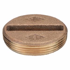 JAY R. SMITH MFG. CO 4470T03 Cleanouts, 3 Inch Pipe Dia, Cast Bronze, Bronze, Mnpt | CR4YWZ 45DT49