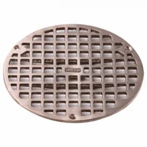 JAY R. SMITH MFG. CO A08NBG Floor Drain Grid, Nickel Bronze, Bronze, Screw | CR4YXY 54JH37