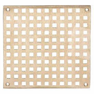 JAY R. SMITH MFG. CO B10NBG Floor Drain Grid, Nickel Bronze, Nickel Bronze, Screw, 8 3/8 Inch Length | CR4YYA 45DT73