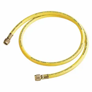 JB INDUSTRIES CL6-60Y Charging/Vacuum Hose, 3/8 Inch Female Connection Size, 0 Deg Angle, 1 Hoses | CR4ZEG 35Y836