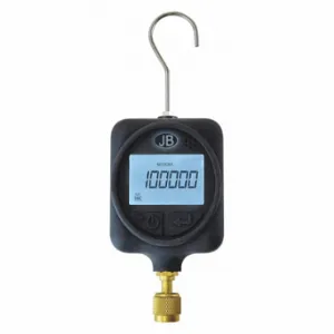 JB INDUSTRIES DV-22N Vacuum Gauge, Digital, 1/4 Inch Size Female, 10 to 100000 Microns, LCD, +/-10 Microns | CR4ZEB 35Y844