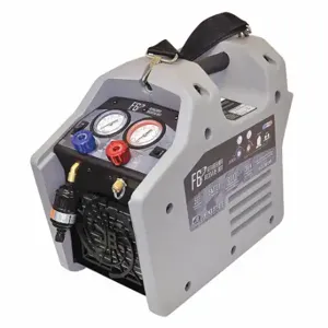 JB INDUSTRIES F6-DP Refrigerant Recovery Machine, 2-Port, Nema 5-15P Male Plug, 1/4 Inch Male, 115 V Volt | CR4ZCW 48ZJ65