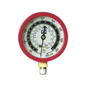 JB INDUSTRIES M2-875 Replacement High Side Pressure Gauge, 3 1/8 Inch Dia, Liquid Filled | CR4ZDB 3MRF9