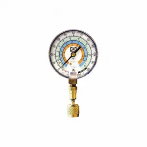 JB INDUSTRIES QC-G851 Test Gauge, R-134A/R-22/R-404A, 3 1/8 Inch Dia, Non Liquid Filled | CR4ZDV 48ZJ75