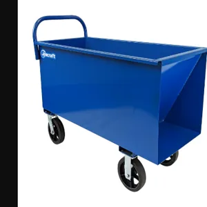 JESCRAFT JCC-10MR-2R2S Concrete Cart, Heavy Duty, 10.5 cu. ft. Capacity | CJ6NJQ