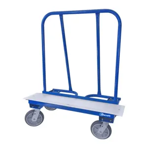 JESCRAFT PL-120PL-4SU Drywall Cart, 40 Inch x 9.5 Inch Size, Ez-Glide Deck | CJ6NKD