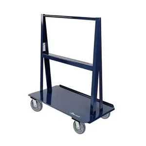 JESCRAFT WA-6024PL8-4S Cart, A Frame, 60 Inch Length, 24 Inch Width, 4 Swivel Casters | CJ6NLW