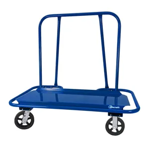 JESCRAFT WB-350MR-2R2S Drywall Cart, Wrap-Around Bumper With Inset Back, 3000 lbs. Capacity | CJ6NMK