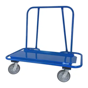 JESCRAFT WB-350PL-4S Drywall Cart, Wrap-Around Bumper With Inset Back, 3000 lbs. Capacity, 4 Swivel | CJ6NMN