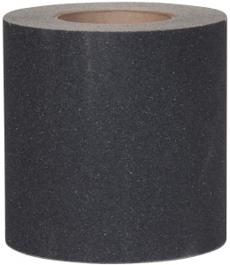 JESSUP MANUFACTURING 3100-6 Antislip Tape, Silicon Carbide, Size 6 Inch x 60 Feet, Black | CD6MFB