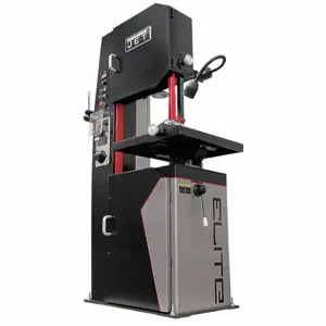 JET ELITE 891115 Band Saw, 26 Inch Throat Dp - Vertical, 50 to 5000, 10 Deg Left to 45 Deg Right, 3 Phase | CR4ZNV 20UT95