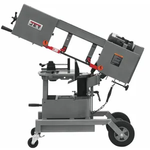 JET TOOLS HVBS-8-DMW Mitering Band Saw, 3/4 HP, Voltage 115/230, Max. Blade Length 103 Inch | CD3AXF 53ZC57