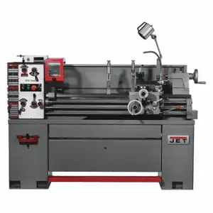 JET TOOLS 311445 Lathes, Metal Turning, 14 Inch Size x 40 in, 1 1/2 Inch Size Spindle Bore, D1-4 Camlock, 2 | CR4ZUY 56LZ16