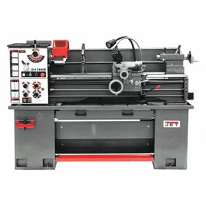 JET TOOLS 323446 Lathes, Metal Turning, 14 Inch Size x 36 7/8 in, 2 Inch Size Spindle Bore, D1-5 Camlock, 1 | CR4ZVL 56LZ50