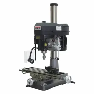 JET TOOLS 350120 Drill And Mill Press, R8, 15 7/8 Inch Swing, 1 Phase, 115/230Vac | CR4ZXA 56LZ25