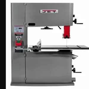 JET TOOLS 414428 Bandsaw, Vertical, Semi-Auto, 27 1/4 Inch x 20 in, 100 to 3, 600, 1 Phase | CR4ZGC 793JX7