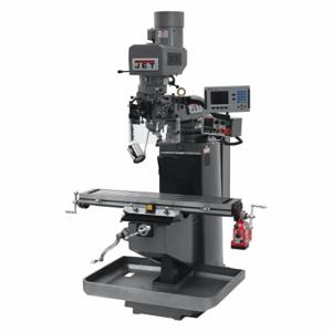JET TOOLS 690525 Knee and Column Milling Machine, 9 Inch Table Length, 49 Inch Table Width | CR4ZKG 56LZ74