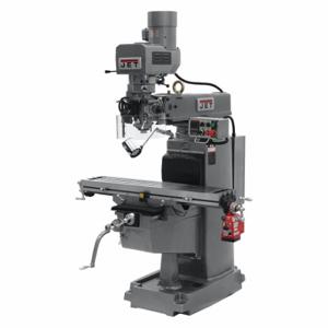 JET TOOLS 690601 Knee and Column Milling Machine, 10 Inch Table Length, 50 Inch Table Width | CR4ZJQ 56LZ67