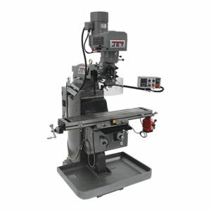 JET TOOLS 691500 Knee/Column Milling Machine, 9 Inch Table Length, 49 Inch Table Width | CR4ZLH 48RJ08
