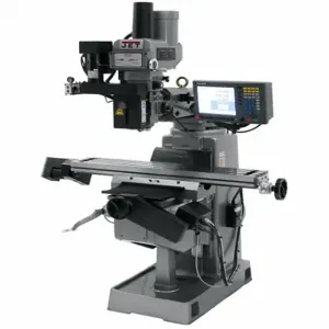 JET TOOLS 690938 Knee/Column Milling Machine, 9 Inch Table Length, 49 Inch Table Width | CR4ZLG 48RJ03