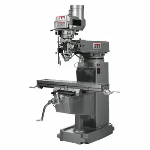 JET TOOLS 691050 Knee and Column Milling Machine, 10 Inch Table Length, 50 Inch Table Width | CR4ZJL 56LZ23