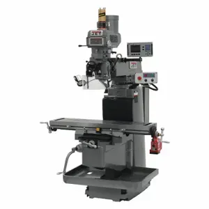 JET TOOLS 698050 Knee/Column Milling Machine, 12 Inch Table Length, 54 Inch Table Width | CR4ZKP 53ZC75