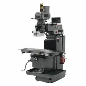 JET TOOLS 698068 Knee/Column Milling Machine, 12 Inch Table Length, 54 Inch Table Width | CR4ZLA 53ZC77