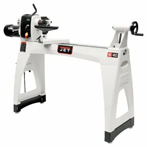 JET TOOLS JWL-1640EVS Lathe, Wood Turning, 16 Inch Size x 15 1/2 in, 5/16 Inch Size Spindle Bore, 3, 975 RPM | CR4ZUE 436C82