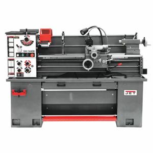 JET TOOLS GH-1440B Lathe, Metal Turning, 14 Inch Size x 36 7/8 in, 2 Inch Size Spindle Bore, D1-5 Camlock, 1 | CR4ZTR 446W92