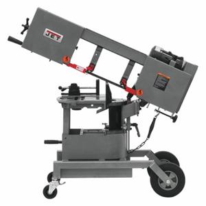 JET TOOLS HVBS-10 DMW Band Saw, Combo Horizontal/Vertical, 115VAC, 8 Inch x 5 1/2 in, 64 to 247 | CR4ZFQ 53ZC58