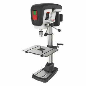 JET TOOLS JDP-15B Bench Drill Press, Belt, 115/230VAC, Fixed Speed, 210 RPM to 3, 500 RPM, 15 Inch Swing | CR4ZGJ 48WE86