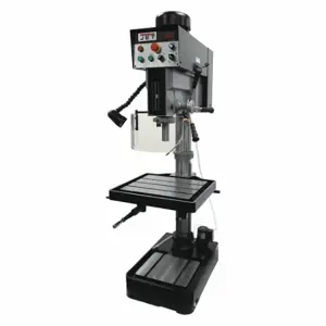 JET TOOLS JDP-20EVS-110 Floor Drill Press, Belt, Variable, 245 RPM 2000 RPM, 115 VAC /SinglePhase | CR4ZRH 52XH98