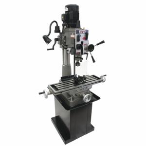 JET TOOLS JMD-40GH Mill Drill Machine, R8, 21 7/8 Inch Size Swing, 1 Phase, 10 1/2 Inch Size Table Surface Ht | CR4ZXW 446M40
