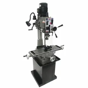 JET TOOLS JMD-40GH Mill Drill Machine, R8, 21 7/8 Inch Size Swing, 1 Phase, 10 1/2 Inch Size Table Surface Ht | CR4ZXW 446M40