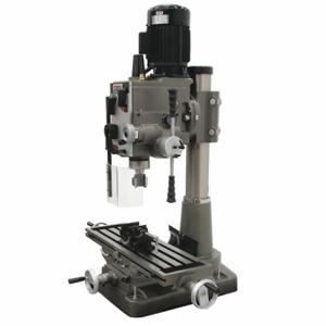 JET TOOLS JMD-45GHPF Mill Drill Machine, R8, 21 7/8 Inch Size Swing, 1 Phase, 10 1/2 Inch Size Table Surface Ht | CR4ZXM 446M36