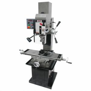 JET TOOLS JMD-45VSPFT Mill Drill Machine, R8, 21 7/8 Inch Size Swing, 1 Phase, 10 1/2 Inch Size Table Surface Ht | CR4ZXH 446M38