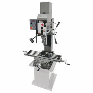 JET TOOLS JMD-45VSPFT Mill Drill Machine, R8, 21 7/8 Inch Size Swing, 1 Phase, 10 1/2 Inch Size Table Surface Ht | CR4ZXT 446M43
