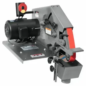 JET TOOLS SWG-272 Grinder, Metal/Plastic/Wood, 115V/230V, SinglePhase, 1 hp, 2 Inch Belt Width | CN9GQC 803G40