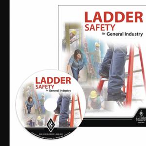 JJ KELLER 50534 Dvd, Ladder SFor Gen Industry, English/Spanish | CR6ACK 406R02