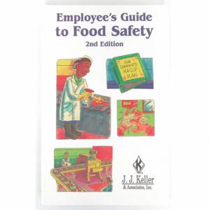 JJ KELLER WW-100-ORS-4 Employee Food SHandbook, Food Safety, English | CR6ACL 9LEM2