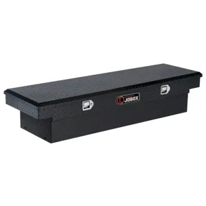 JOBOX 1-304002 Crossover Truck Box, Mid Size, 62.75 x 20.25 x 14.25 Inch Size, Black, Aluminium | CM9GGB