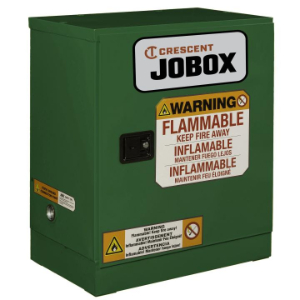 JOBOX 1-750620 Pestizid-Sicherheitsschrank, manuelles Schließen, 30.4 x 20.04 x 37.17 Zoll Größe, grün, Stahl | CM9GGK