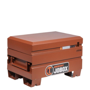 JOBOX 2-651990 Truhe, robust, 30 x 20 x 19.75 Zoll Größe, braun, Stahl | CM9GHG