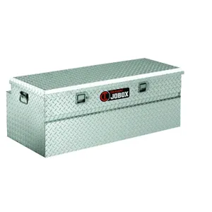 JOBOX 221000D Truck Chest, 49 x 18 x 18 Inch Size, Bright, Aluminium | CM9GCM