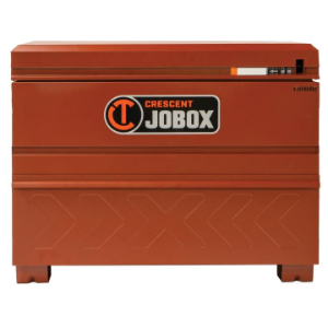 JOBOX 2DL-656990 Truhe mit Schublade und Deckelaufbewahrung, robust, 48 x 30 x 36.62 Zoll Größe, braun, Stahl | CM9GHQ